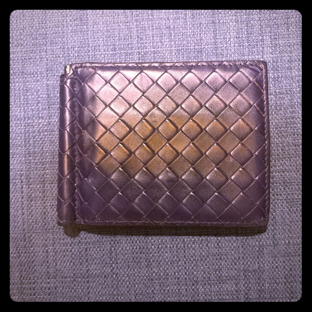 Bottega cars holder with money clip